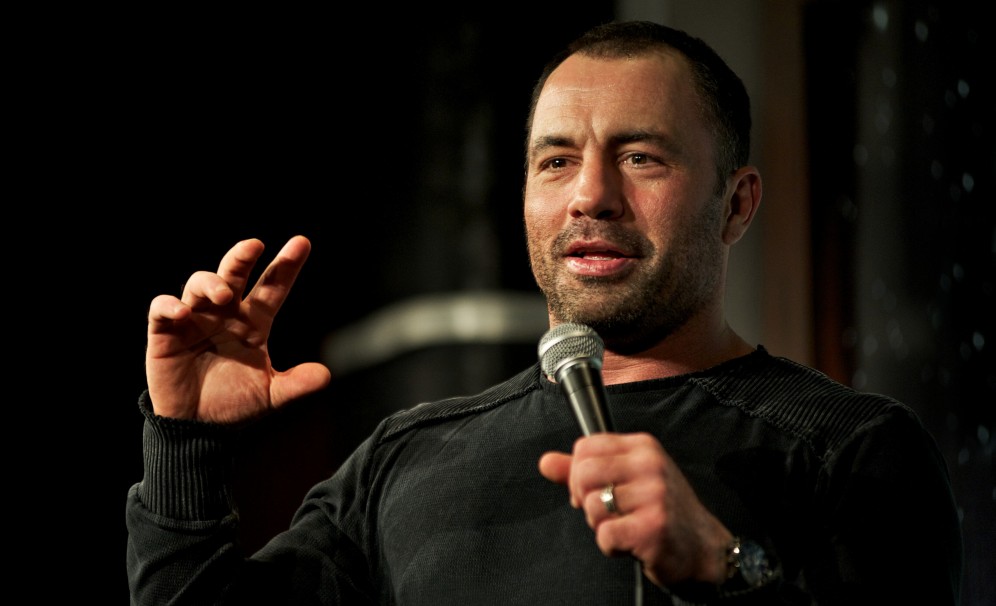 joe rogan with hair