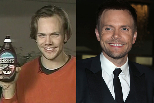 Joel McHale hair plugs